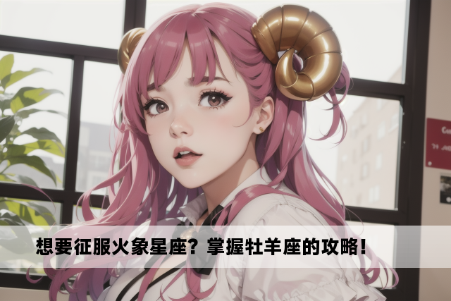 想要征服火象星座？掌握牡羊座的攻略！