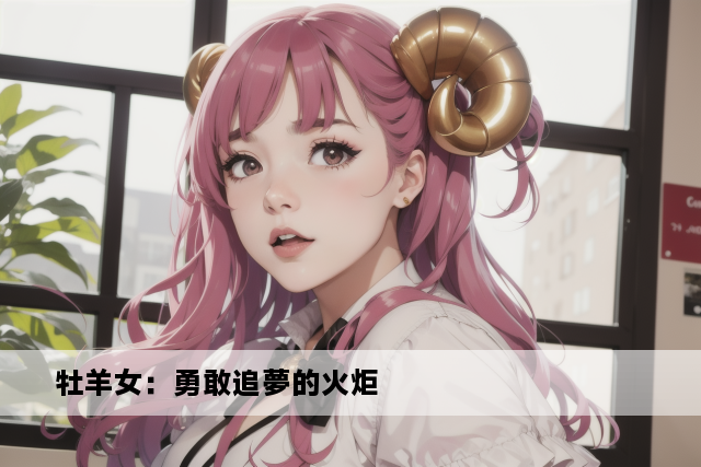 牡羊女：勇敢追夢的火炬