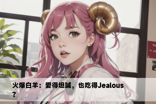 火爆白羊：愛得坦誠，也吃得Jealous？